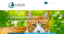 Desktop Screenshot of lenoxcathospital.com